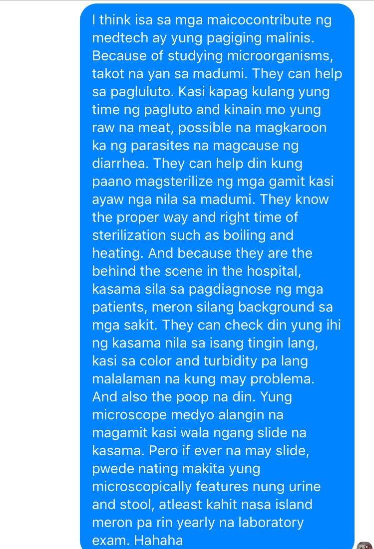 MedtechMustKnow's tweet image. I-push natin na may halaga pa rin ang medtech sa island! Hahahaha!!! #LabanMedtech