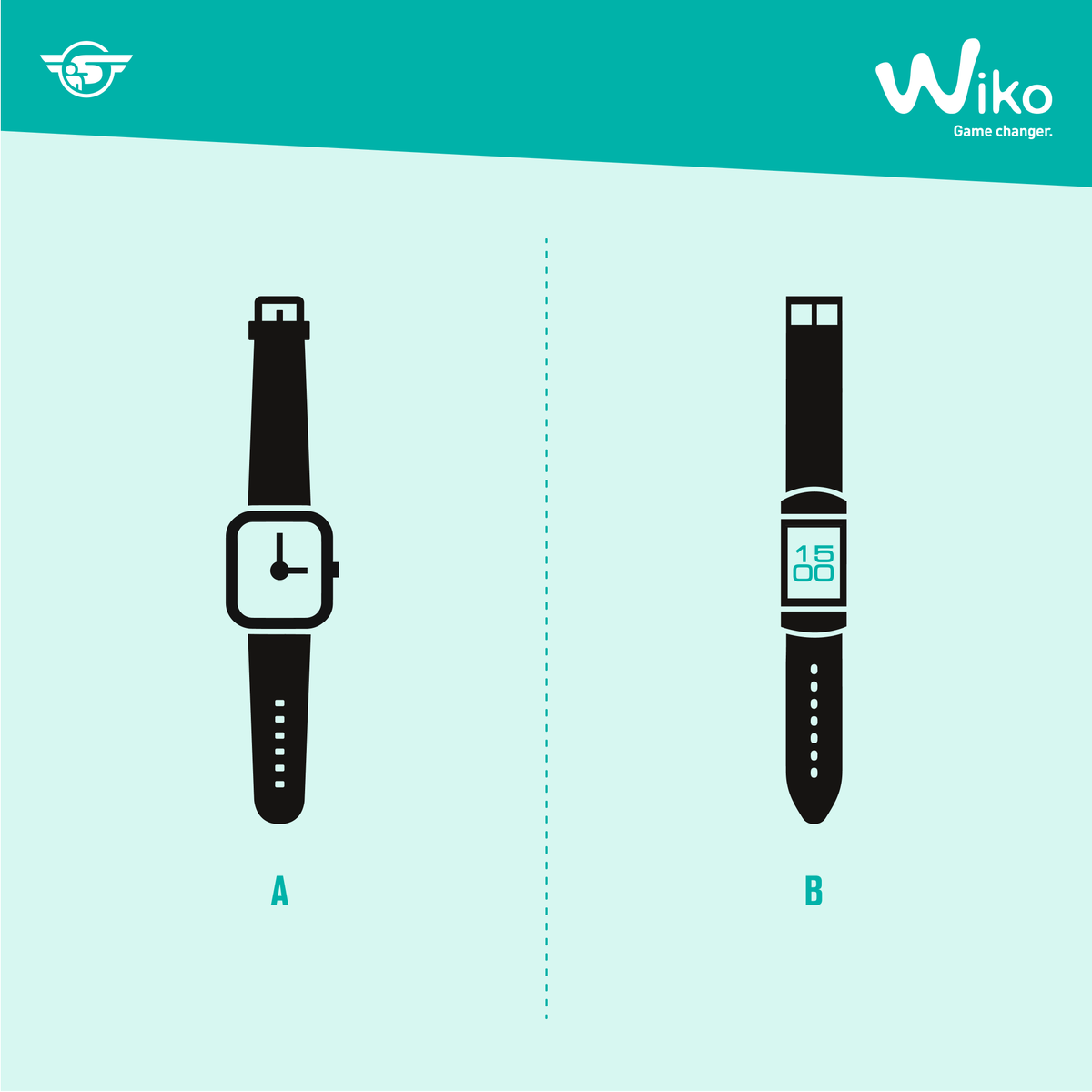 WikoItalia's tweet photo. Ci sono due tipi di persone. #WiMate #Wikology https://t.co/zxaJq9bL3m