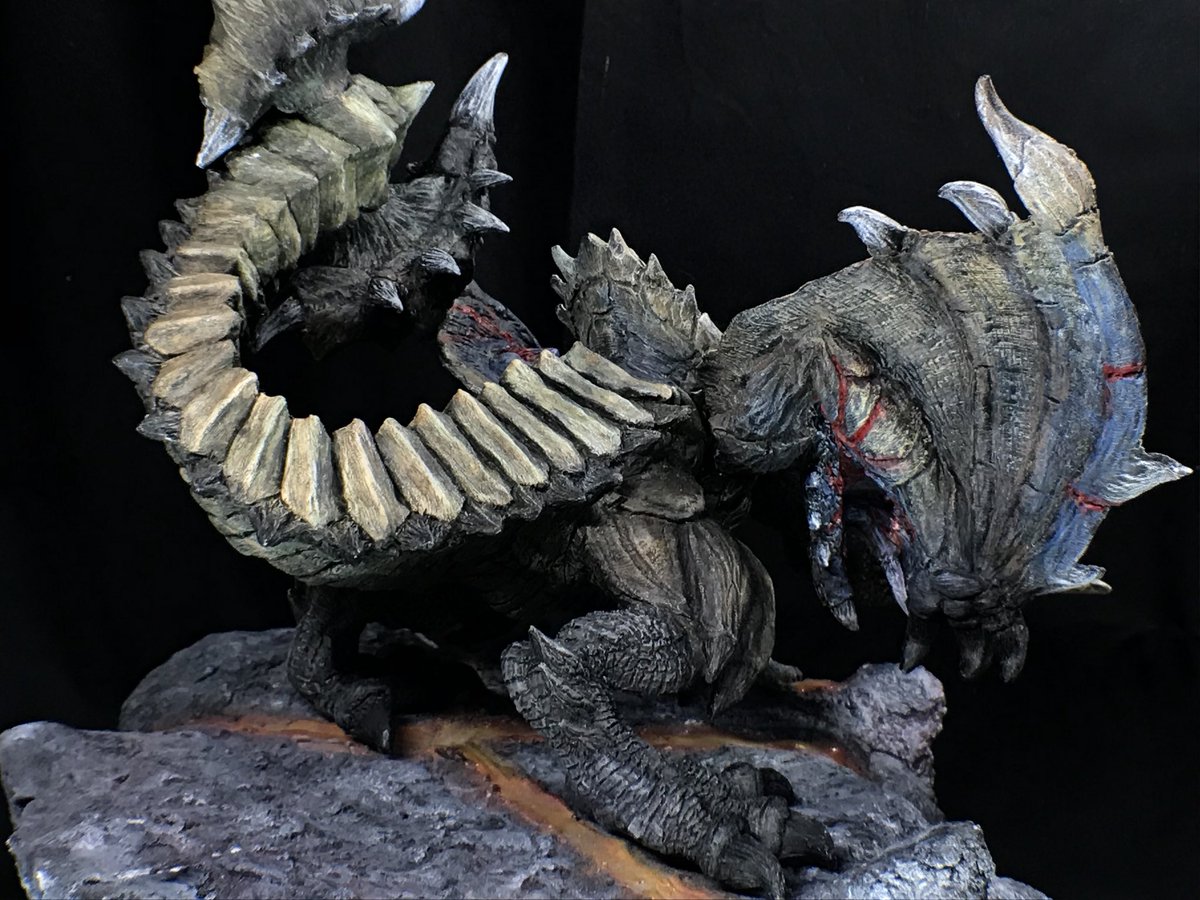 2/18 ワンダーフェスティバル2018冬にて鏖魔ディアブロス の未塗装