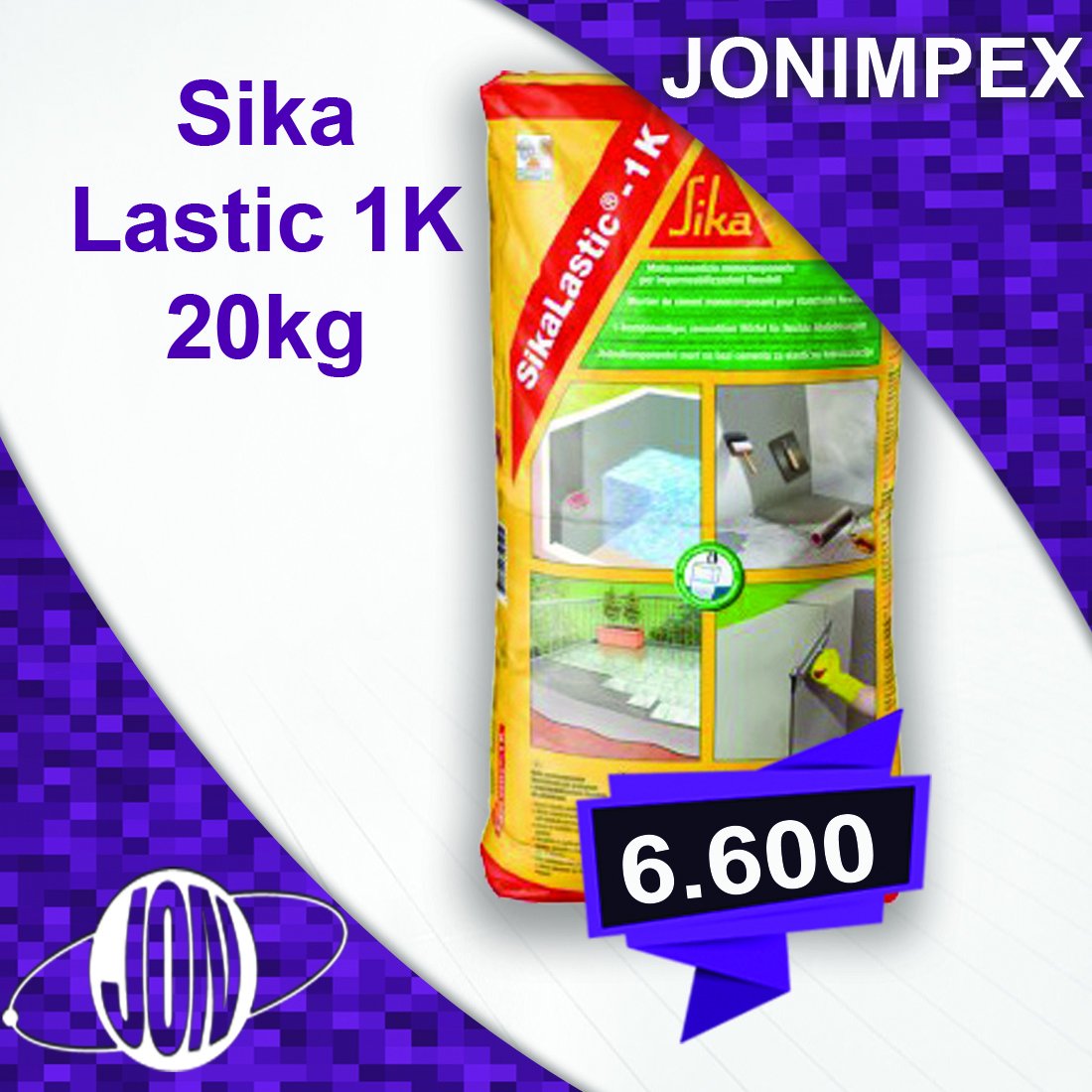 jonimpex's tweet image. #jonimpex Sika Lastic 1K 20kg
Sikalastic 1K se nanosi gleterom, četkom ili valjkom.
6.600,00 RSD
Posetite naš online shop na jonimpex.rs
jonimpex.rs/shop/farbarski…