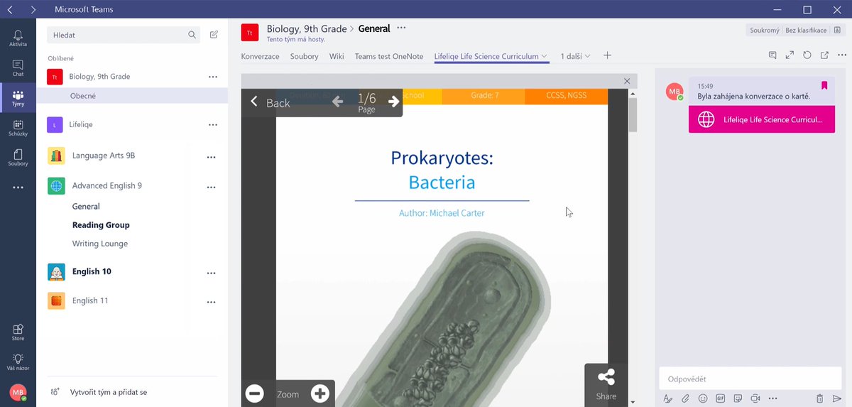Lifeliqe's tweet image. We're so excited to announce at @Bett_show Lifeliqe is now integrated with #MicrosoftTeams app! Students and teachers, take the best from both apps and make learning more effective and fun than ever. Read more at bit.ly/LFLQTeams @MicrosoftEDU @microsofteduk !