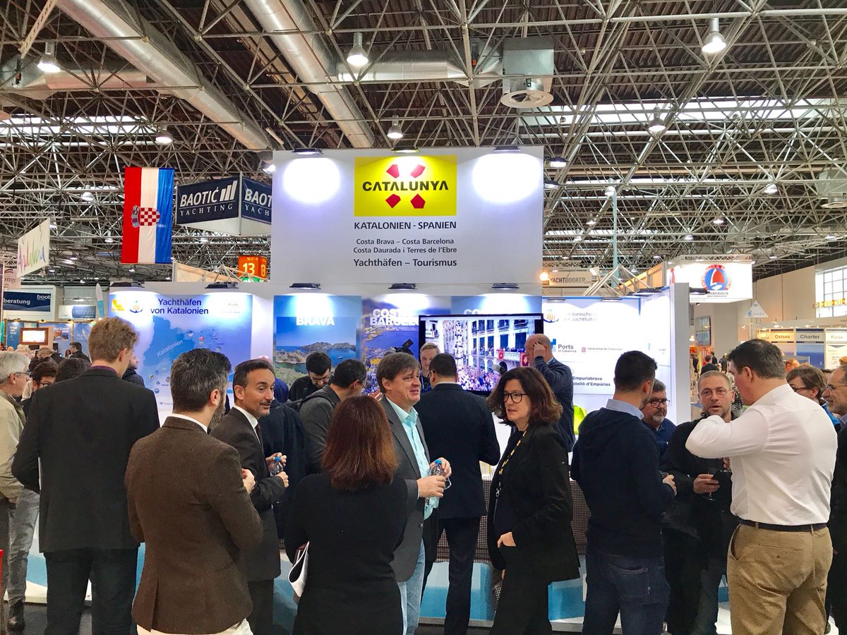 PortsCatalunya's tweet image. Els ports esportius de la Costa Brava reforcen la seva promoció a Alemanya amb una nova guia audiovisual. Fins diumenge 28 de gener ens trobareu a la @nonstopboot #costabrava #portsdecatalunya #boot2018 #nautica acpet.es/ca/doc-500/dne…