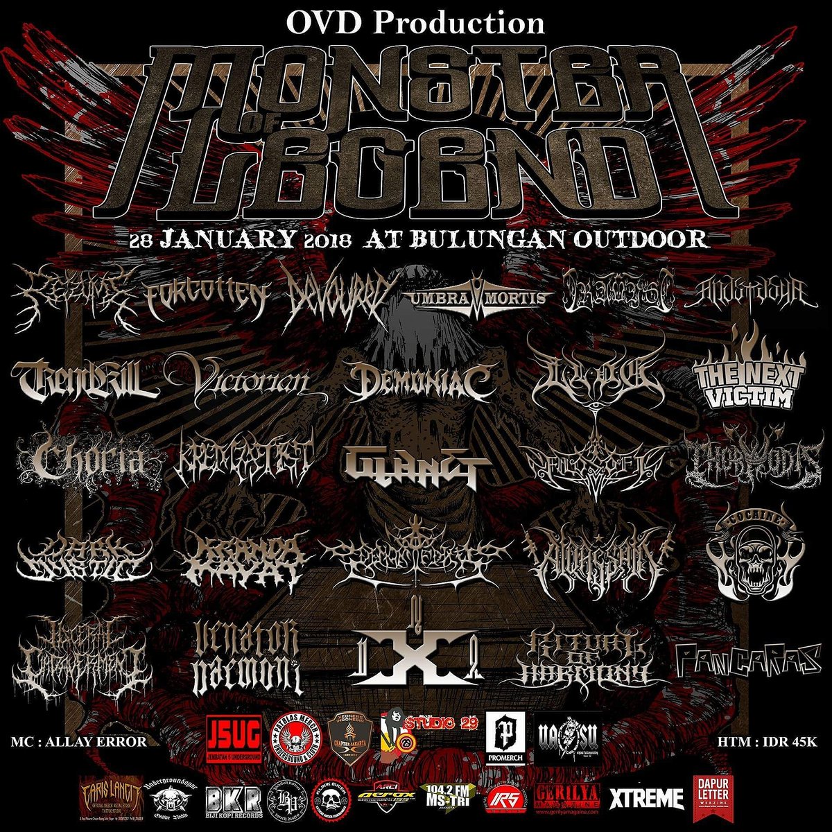 ADE OVD (@ortodeus_bm) on Twitter photo 3 Hari lagi broooo
Monster Of Legend XI
28 January 2018
<a href="/KPJ/">ItsUncle</a> bulungan Blok-M Jakarta selatan
<a href="/XtremeMerch/">X T R E M E 𖤐₆₆₆</a>
<a href="/IDDMinfo/">IDDM</a>
<a href="/infoIDDM/">IDDM</a>
<a href="/GerilyaMagazine/">Gerilya Magazine</a>
<a href="/BijiKopiRecords/">Biji Kopi Records</a>
<a href="/omenzone/">OMEN ZONE</a>
@Indometalgoth
<a href="/adam_49/">Adam Sweiss</a>
<a href="/THORYVODIS/">Jakarta Black Metal</a>
<a href="/AkuKeyy/">R'</a> 3 Hari lagi broooo
Monster Of Legend XI
28 January 2018
<a href="/KPJ/">ItsUncle</a> bulungan Blok-M Jakarta selatan
<a href="/XtremeMerch/">X T R E M E 𖤐₆₆₆</a>
<a href="/IDDMinfo/">IDDM</a>
<a href="/infoIDDM/">IDDM</a>
<a href="/GerilyaMagazine/">Gerilya Magazine</a>
<a href="/BijiKopiRecords/">Biji Kopi Records</a>
<a href="/omenzone/">OMEN ZONE</a>
@Indometalgoth
<a href="/adam_49/">Adam Sweiss</a>
<a href="/THORYVODIS/">Jakarta Black Metal</a>
<a href="/AkuKeyy/">R'</a>