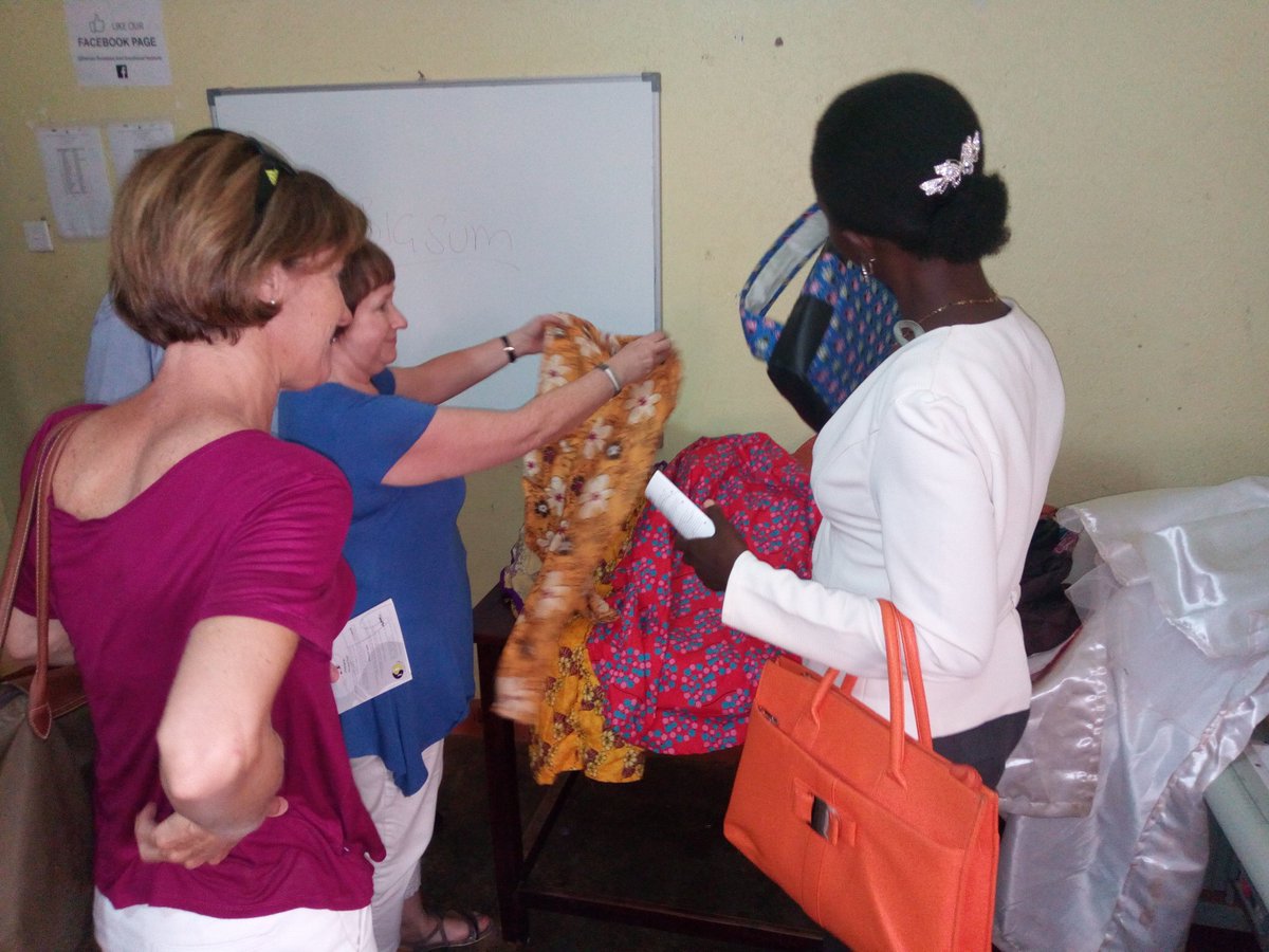 Amazing pieces made by our students! Come and get yourself an outfit tailored to perfection :) @BBCKarenAllen <a href="/tazanjaffar/">Nyombi Jaffar Tazan</a>