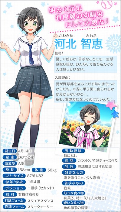 ハチナイ速報 八月のシンデレラナイン攻略 ハチナイ 河北の好きなものに翼が入っていない理由ｗｗｗｗ T Co Ct8smpmmyp ハチナイ 八月のシンデレラナイン 河北智恵 T Co Z4urvidb9h Twitter