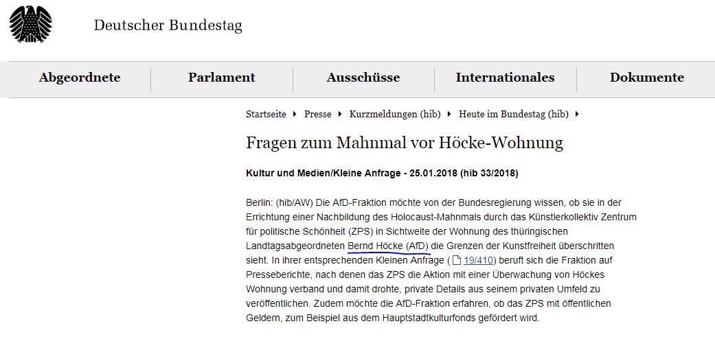 Er heißt Bernd. Das hat der Bundestag jetzt auch offiziell bestätigt.
Quelle: bundestag.de/presse/hib/201…