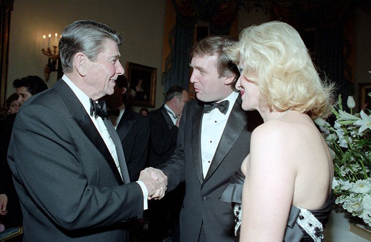 48. Reagan and Clintons have the same friends