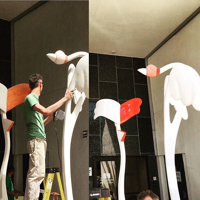StCateFineArts's tweet photo. Restoring Candace Knapp’s “Enchanted Mangrove Forest” for the City of #StPete! #TBT #2016 #publicart -
-
-
-
-
#preparatorsofinstagram #arthandler #secretlifeofarthandling #preparatorsinparadise #yeahwecandothat #conciergeartcare #fineartphotography #mus… https://t.co/MxKfht6D2h https://t.co/jKNv7bDwzf
