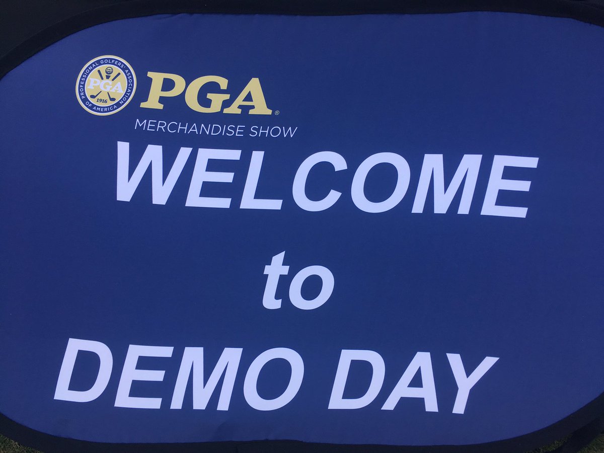Tuesday out at the #PGA show was fantastic.  Lot's of new technology.