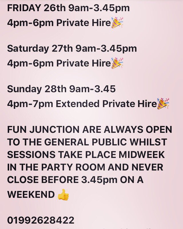 Funjuntion's tweet photo. #funjunction #softplay #fun #playtime #openingtimes #children #kids #toddlersfun #cheshunt #Enfield #food #Coffee #tea #cakes #breakfast #momlife # https://t.co/8Ofil5oy2S