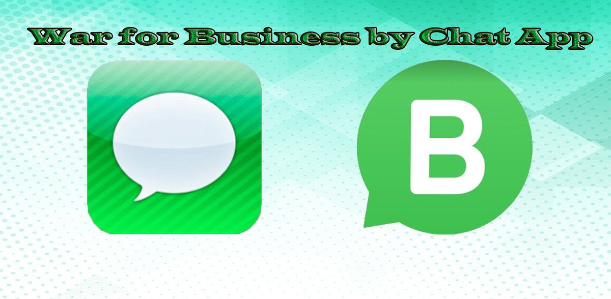 develop_app_'s tweet image. #Business is going to roll on Chat Apps and companies are trying to beat each other!
This time, for @Apple 's #iMessange Vs @WhatsApp 's #WhatsAppBusiness
But Users' enjoy lots in between this competition. 
#ThursdayThoughts