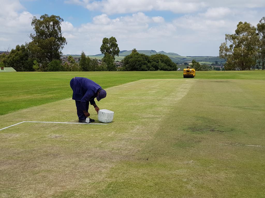 Preparations underway to welcome the <a href="/GraystonPrep/">Grayston Prep</a> touring team to @trevertonschool .
