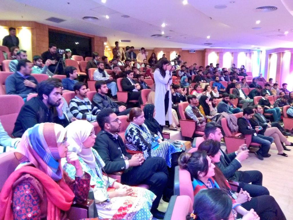 PITBIncubation's tweet photo. "When we started off 5 years ago the word 'entrepreneur' sounded alien and now it's a joy seeing flocks of entrepreneurs and their passion for their startups! 
Entrepreneurship by all means is the way forward now!" @nabeelaq 
#StartupExpo2018
#TheLaunchpad11
#RedefiningLimits https://t.co/CysP6HryBG