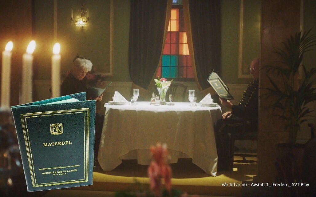 SibonProduction's tweet photo. Det är inte alla som levererar produkter till en filmproduktion😊 #menypärmar #menucover #sibon #vårtidärnu #svt https://t.co/tgHIPacVv3