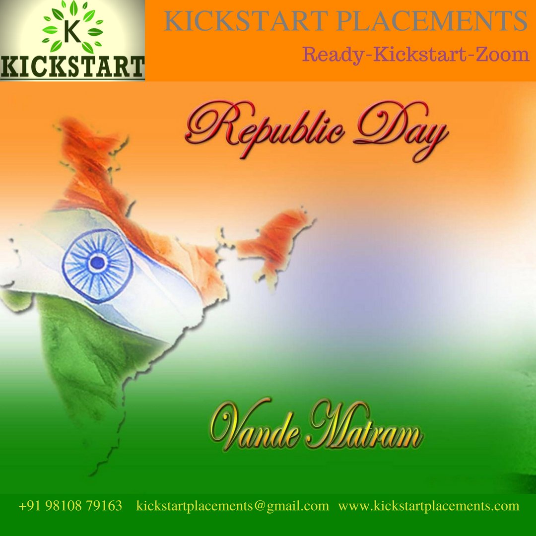 KPlacements's tweet photo. Wish you a very Happy Republic day ! https://t.co/fGoKABz8EV