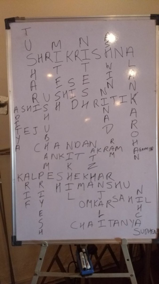 chaitan59224914's tweet image. Creativity Level😁👍 
@narkarsagar98 👍 #bvoc_media_production
#classfun #wordplay #wordquiz #PuzzleForToday #findownmames