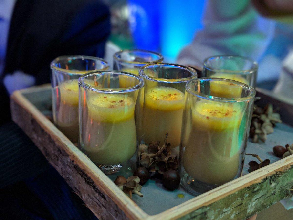 InfosysEvents's tweet photo. Enjoy good music, Michelin-starred food and a drink at the Infosys Annual Cocktail Reception at #WEF18. #OneWithDigital https://t.co/7LvYd4BUd1