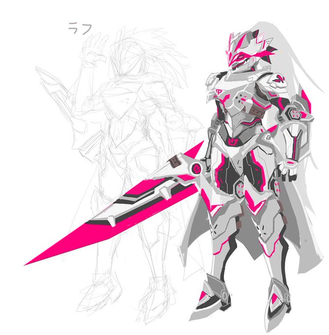 久々にぺたぺたらくがき 