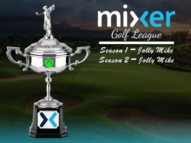 StreamTheoryTv's tweet photo. Congrats to @TheJollyMike  the now 2 time Mixer Golf League Champion. Here is your trophy. https://t.co/0zSX8YYP7c
