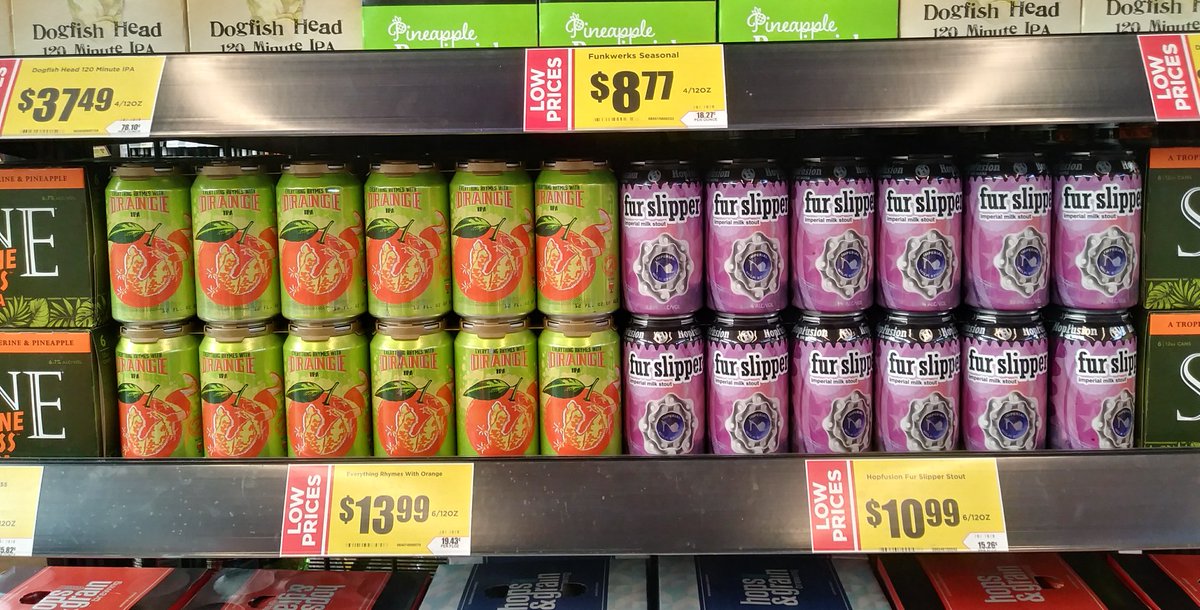 The latest batch of <a href="/Roughtailbeer/">Roughtail Brewing Co</a> Everything Rhymes with Orange is available at @muellerbeer, plus the tasty <a href="/HopFusionAle/">HopFusion Ale Works</a> Fur Slipper! Go and get it! #craftbeer #Mueller
