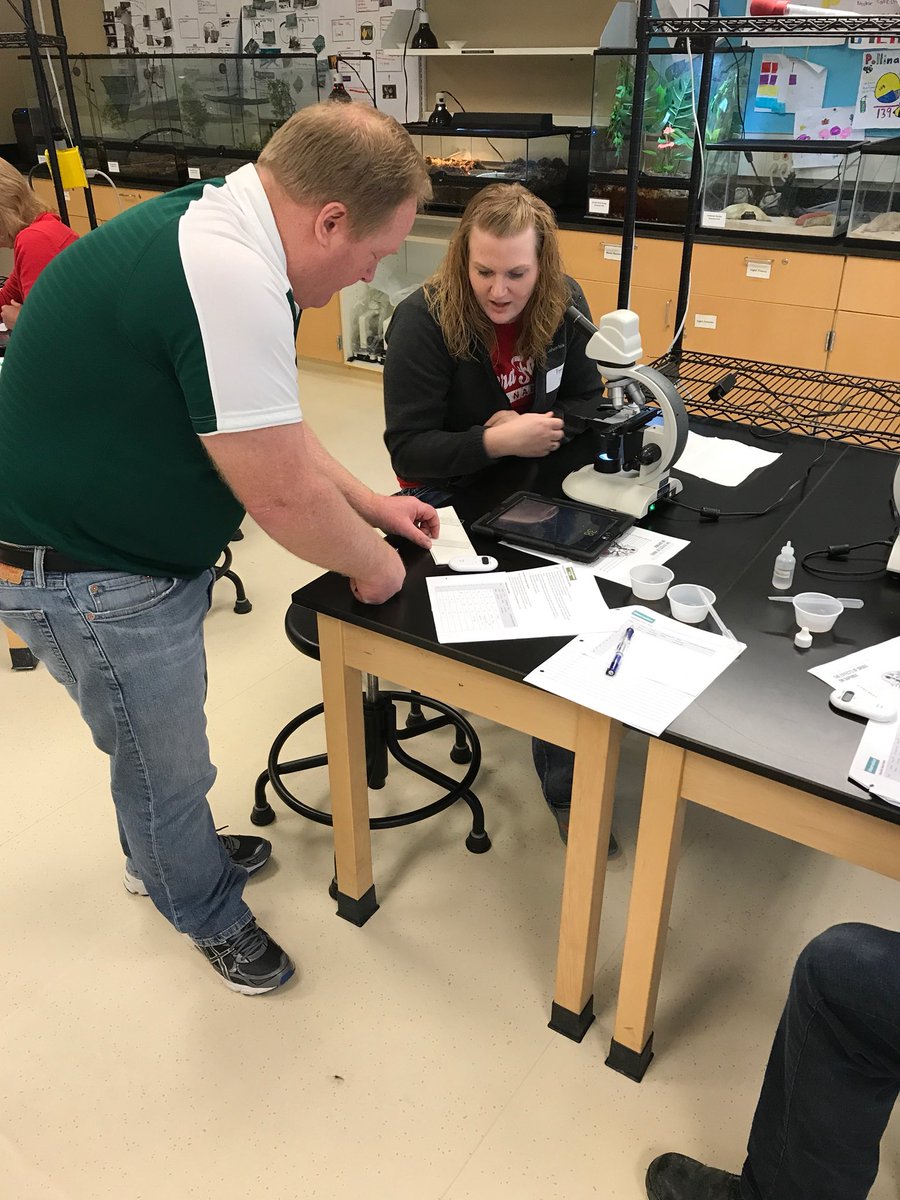 MrTonyPetersen's tweet photo. The TKHS science department is working with the Van Andel Institute to learn more about inquiry based learning. We appreciate their commitment to learning and growing as teachers! #TKstrong #TKTeach https://t.co/vCrKqkuV97