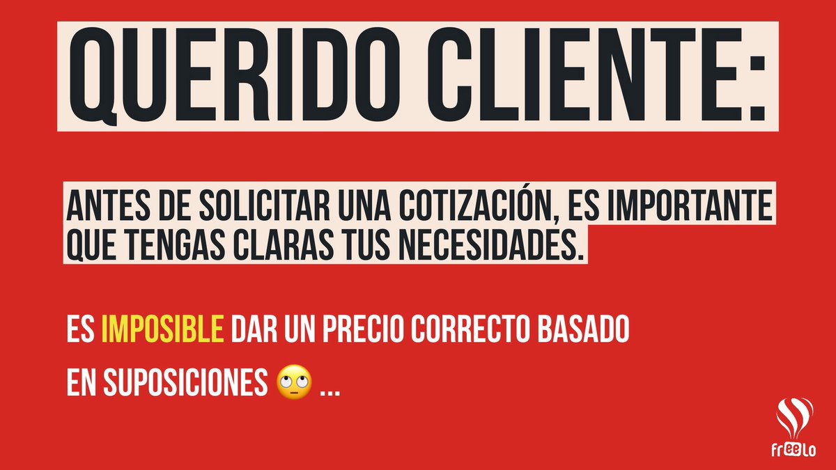 FreeloApp's tweet image. #QueridoCliente Tu me ayudas, yo te ayudo! 🤝