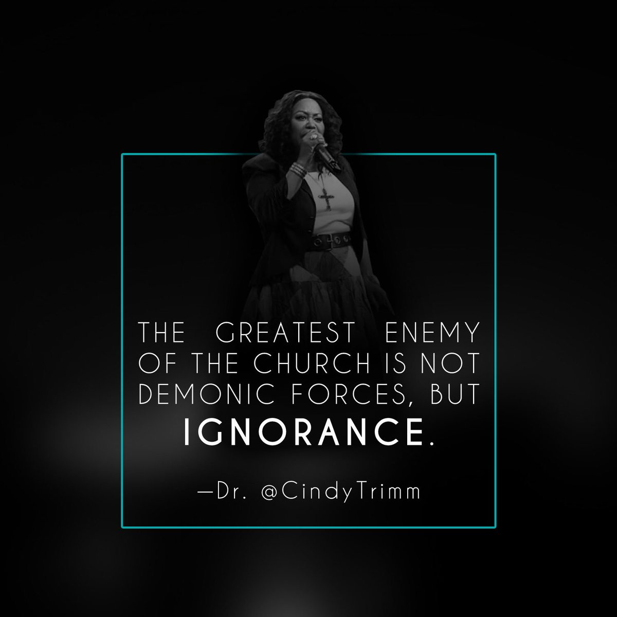 cindytrimm's tweet photo. If we could just get this simple concept we would stop fighting each other, stop blaming the devil and actually get things done! https://t.co/G5WtLGcKEj