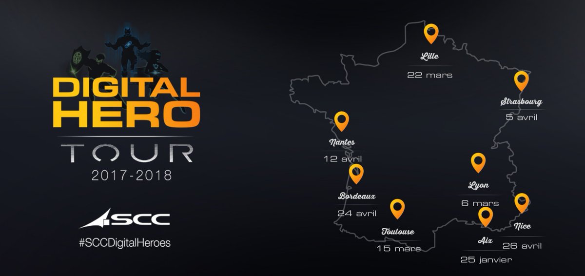 LaureGraoPro's tweet image. Notre 1ère étape du #SCCDigitalHeroes @aixmaville s'achève ! Merci à nos clients, partenaires et experts @SCC_info pour leur présence ! RDV sur nos prochaines étapes --&amp;gt; france.scc.com/nos-evenements…