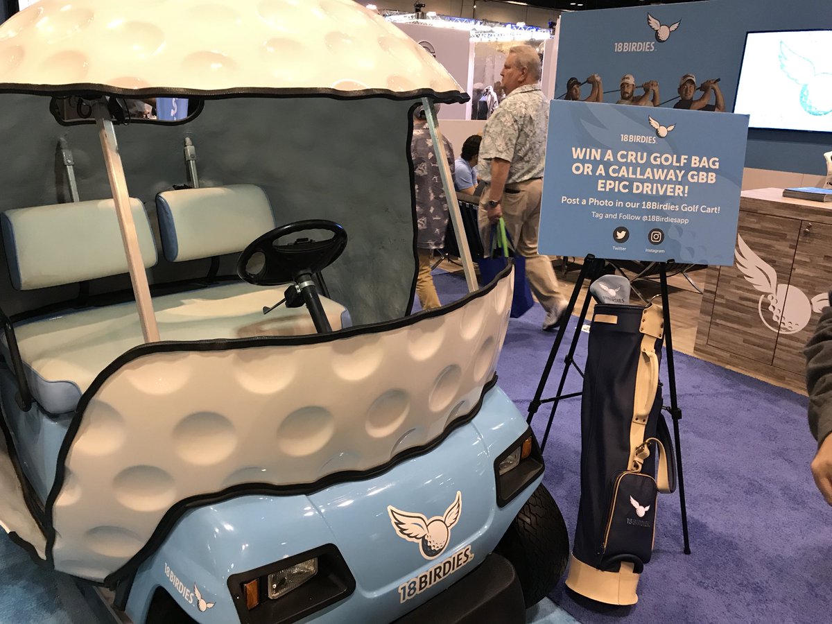 New contest! Follow &amp; Tag us with a photo Twitter or Instagram <a href="/18BirdiesApp/">18Birdies</a> for a chance to win a <a href="/CRUgolf/">CruGolf</a> custom leather golf bag &amp; a <a href="/CallawayGolf/">Callaway Golf</a> Epic Driver!