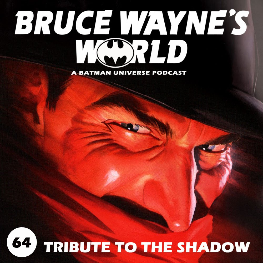 BatmanUniverse's tweet photo. We have a double dose of Bruce Wayne's World today with a two-part episode with a tribute to the #Shadow Give a listen to the first part now on iTunes, Google Play, Stitcher, YouTube and over on the site>>>https://t.co/LMRawYNe2z https://t.co/Kbb26OBsyA
