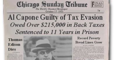 Let's begin.1. OCTOBER 17, 1931, AL CAPONE is convicted of tax evasion. Unable to convict him 4 boot-legging & murder, LE went after the MONEY. It was creative at the time.At this point, Lansky was focused on elevating Lucky Luciano 2 capo. There would be no fortune w/o that.