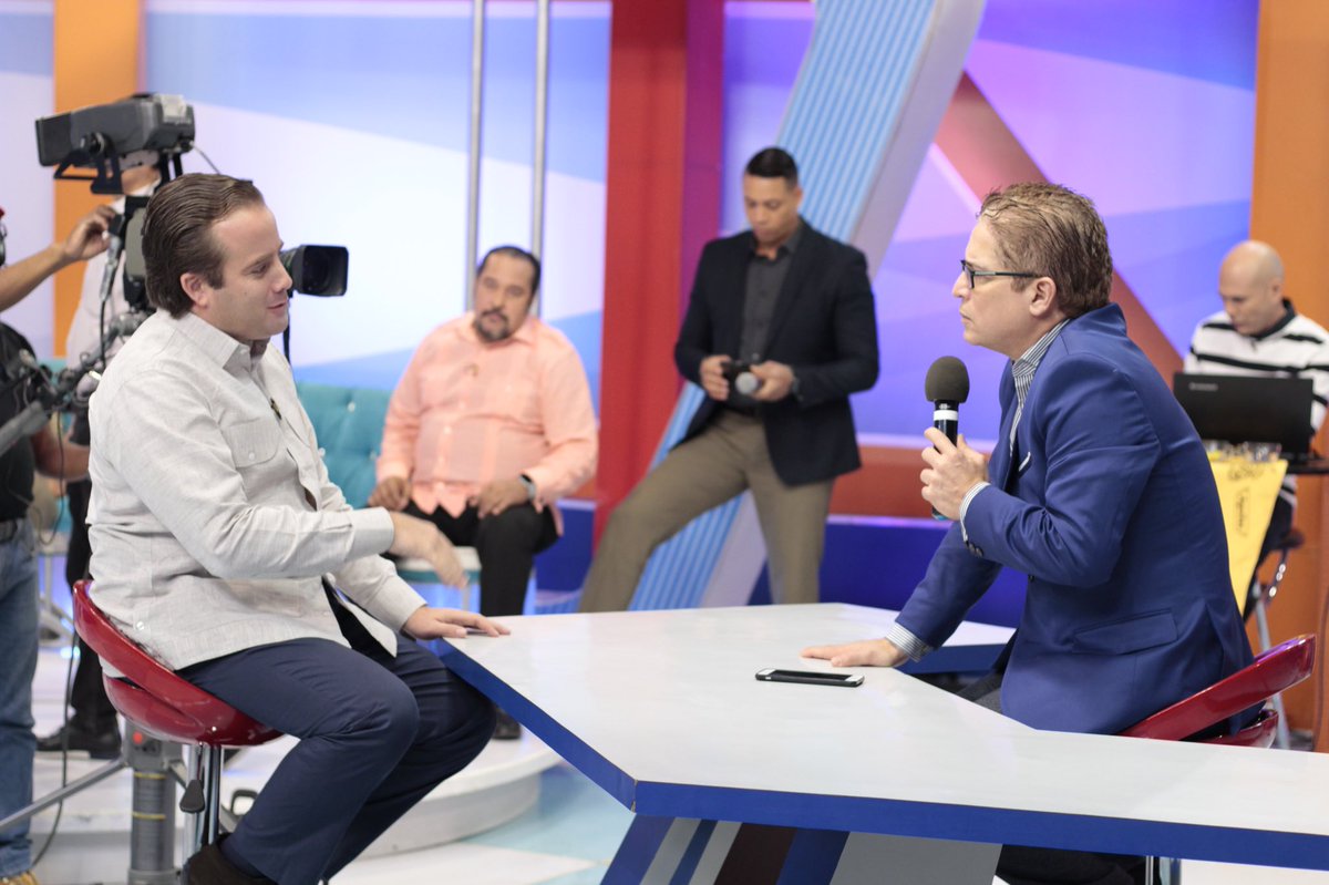 Gran entrevista con uno de los jóvenes líderes naciones <a href="/jose_paliza/">José Angel Aldo Paliza Rivera</a> en #latelerealidad #ivanruiztv #elshowdelmediodia #tvdominicana
