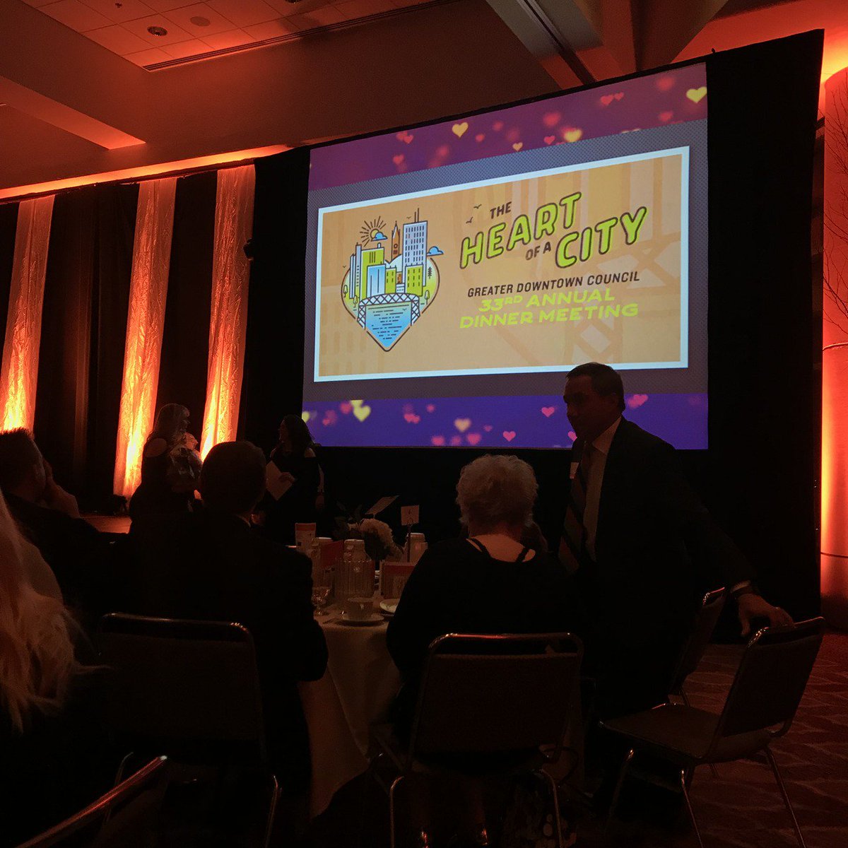 FlintGroup's tweet photo. Flint Group in Duluth attended the Greater Downtown Council Annual Dinner last night! Listening to @pkageyama speak about loving where you live inspired us to love our city even more than we already do...which is saying a lot! #Duluth #Flintfun #agencylife #marketing https://t.co/hKyRFTrVl5