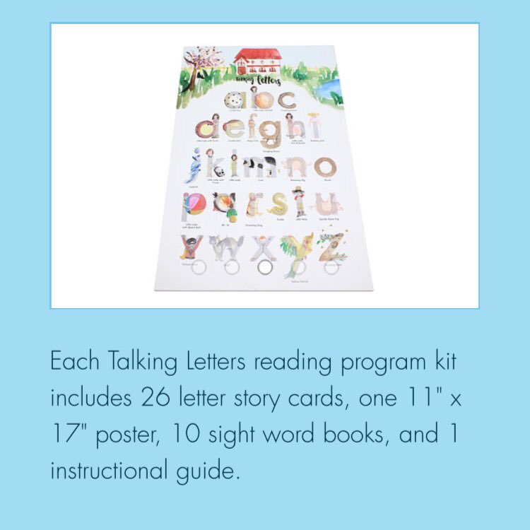 It’s January - do you have pre-schoolers still in need of learning their letters and sounds to be Kindergarten ready?  Visit talkingletters.com to teach your child to read with the amazing Talking Letters phonics reading program!  Easy, fun, and effective!