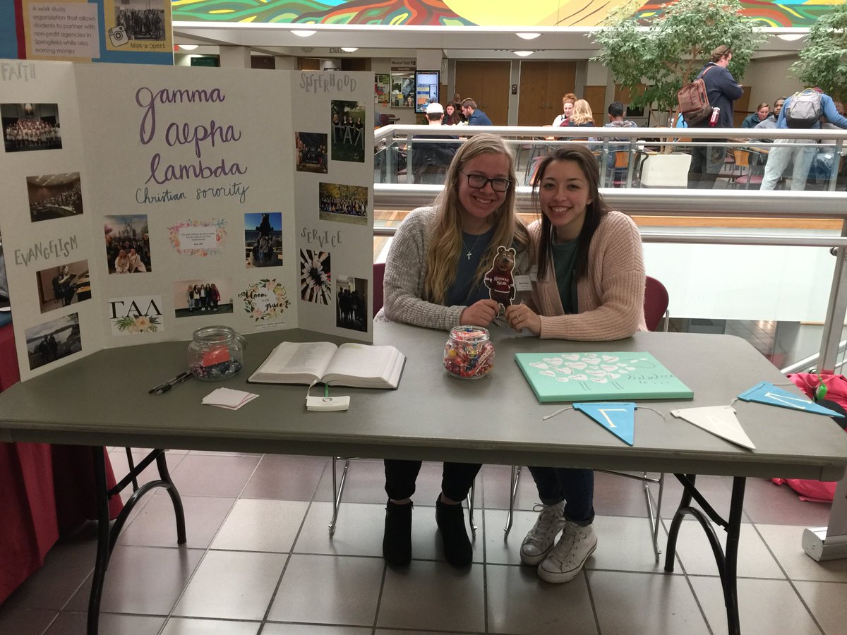 BearsFamilies's tweet image. So many student orgs...So much fun! Gamma Alpha Lambda, @NAMIOnCampus, @MoStateMOTO, and @msu_studentemp Leaders in Community Service @MSU_PSU @MOStateOSE Stop by and get some info!
