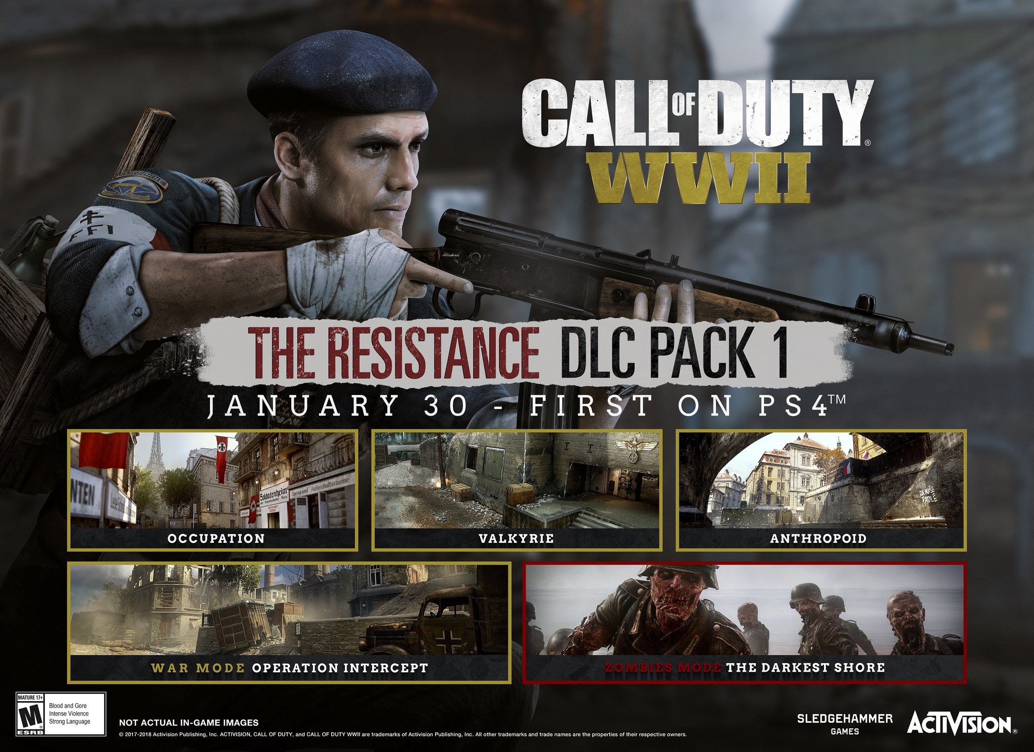 PlayStation on X: The Resistance, the first DLC pack for Call of