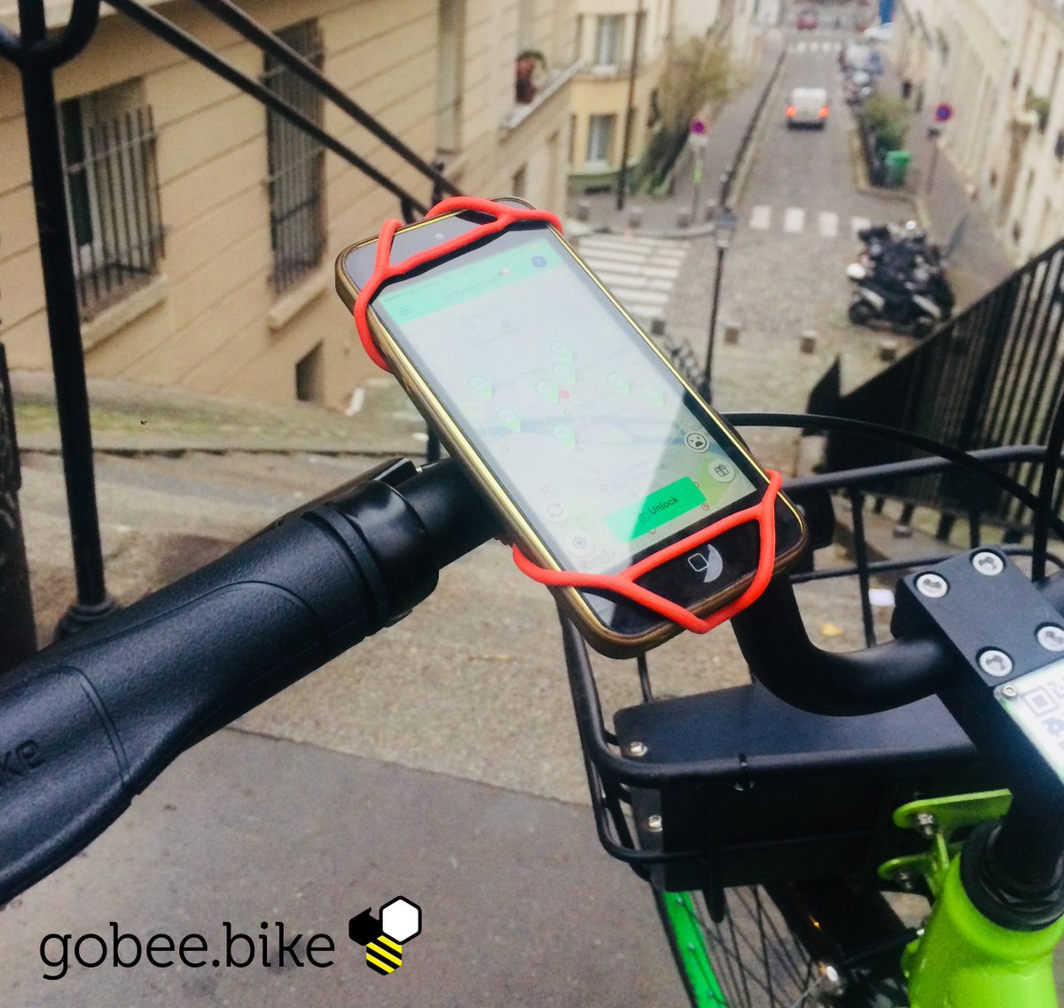 Vous vous êtes déjà demandé comment utiliser votre GPS tout en roulant sur votre vélo ?
On a la solution parfaite : <a href="/CyclykWorld/">CYCLYK</a> nous propose cette fixation ultra-solide pour smartphone !

PS : Avec le code Gobee Ride les 100 premiers à commander auront une réduction de -50% ! 😱