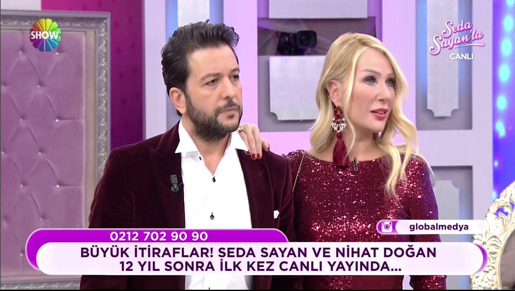 Seda Sayan La On Twitter Nihat Dogan Seda Sayan La Da Sedasayanla Sedasayan Globalmedya Showtv Nihatdogan