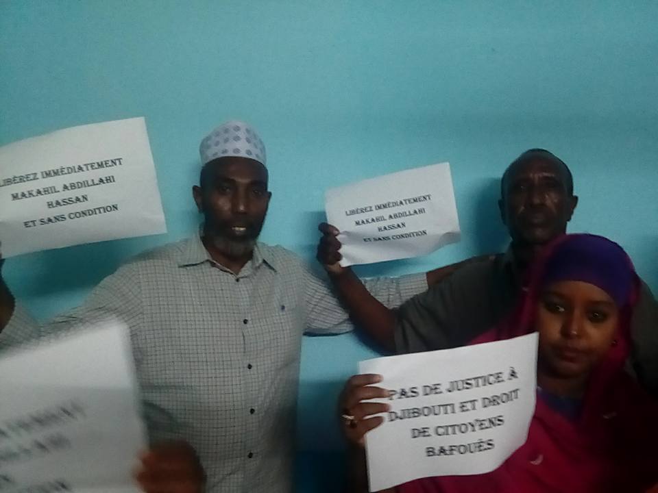 Msabdoulkader's tweet image. Libéré immédiatement sans condition
Makahil Abdillahi Hassan détenu arbitrairement dans le prison #Gabode depuis hier sans bref.