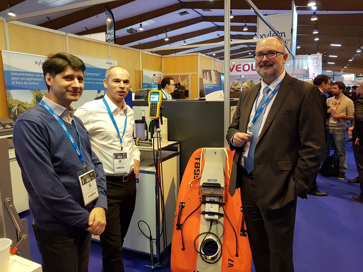 XylemFrance's tweet photo. #Xylem_Analytics #sontek #YSI Venez découvrir nos solutions online sur le stand 5-214 ! #CGLE19 https://t.co/HQQ4JYWbOW