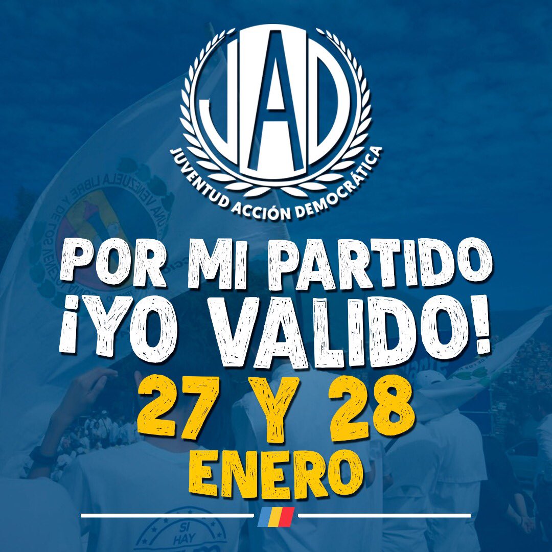 IvlevSilva's tweet photo. #YoValidoAD somos una raza inextinguible, somos aquellos que dimos paso a la democracia! Y seremos los que la recuperen! https://t.co/lPjLYzTnjs