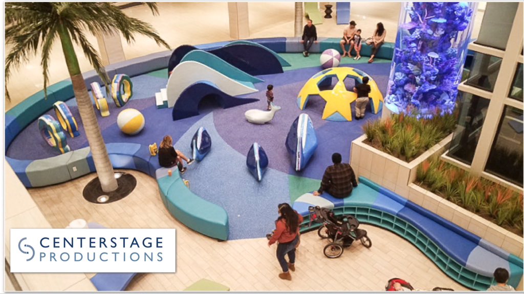 CSPDisplay's tweet photo. A must see! San Diego surf represented in the new soft play park @ShoppesatCbad  #malldestinations https://t.co/xcQ2EVTOqb