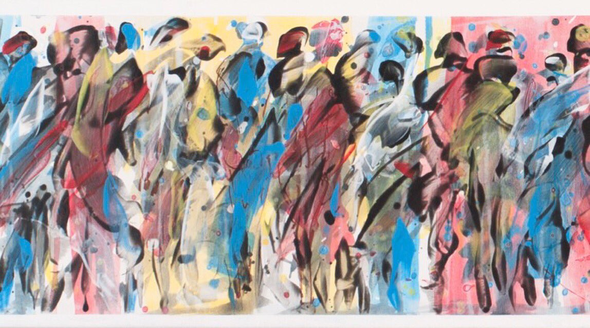 DETAIL: Transformation "IX" With one week left for the opening of Chamoun's exhibition, we take you on a daily journey of transformation!