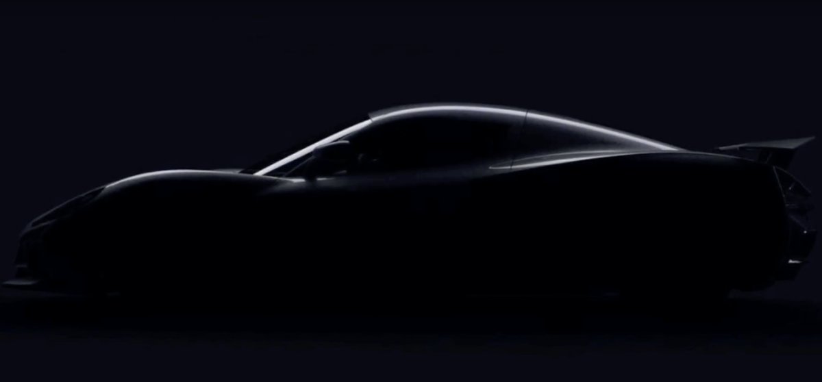 .<a href="/AutomobiliRimac/">Rimac Automobili</a> Concept Two electric hypercar teased: bit.ly/2E2ZOJT