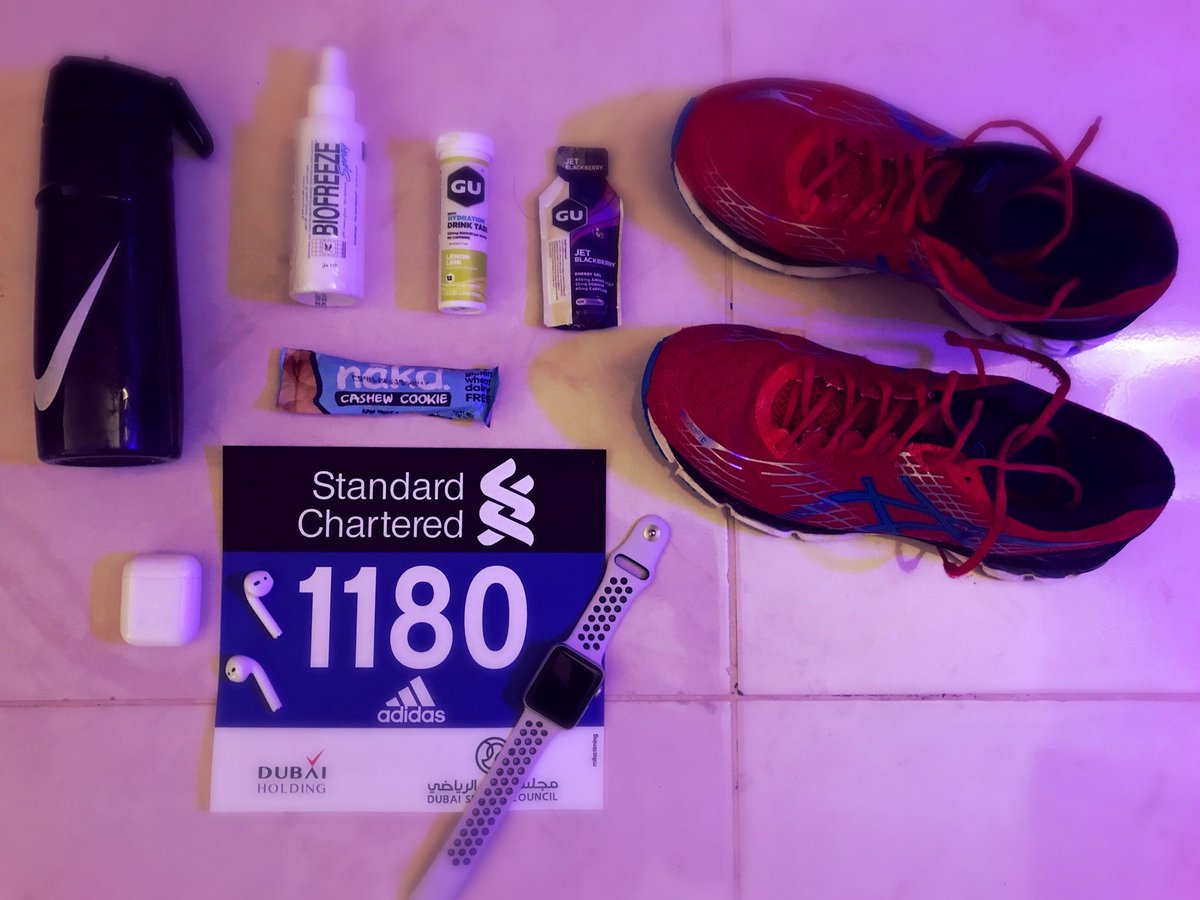 ae_raza's tweet photo. Most awaited event of the year for all runners. We are ready for it... “Standard Chartered Dubai Marathon” (42.195KM) 
#StandardCharteredDubaiMarathon #fullmarathon #42km #imreadyforit #motivation #striders #wingsofanglez #ASICSFrontrunner https://t.co/C1VBVjFoiz