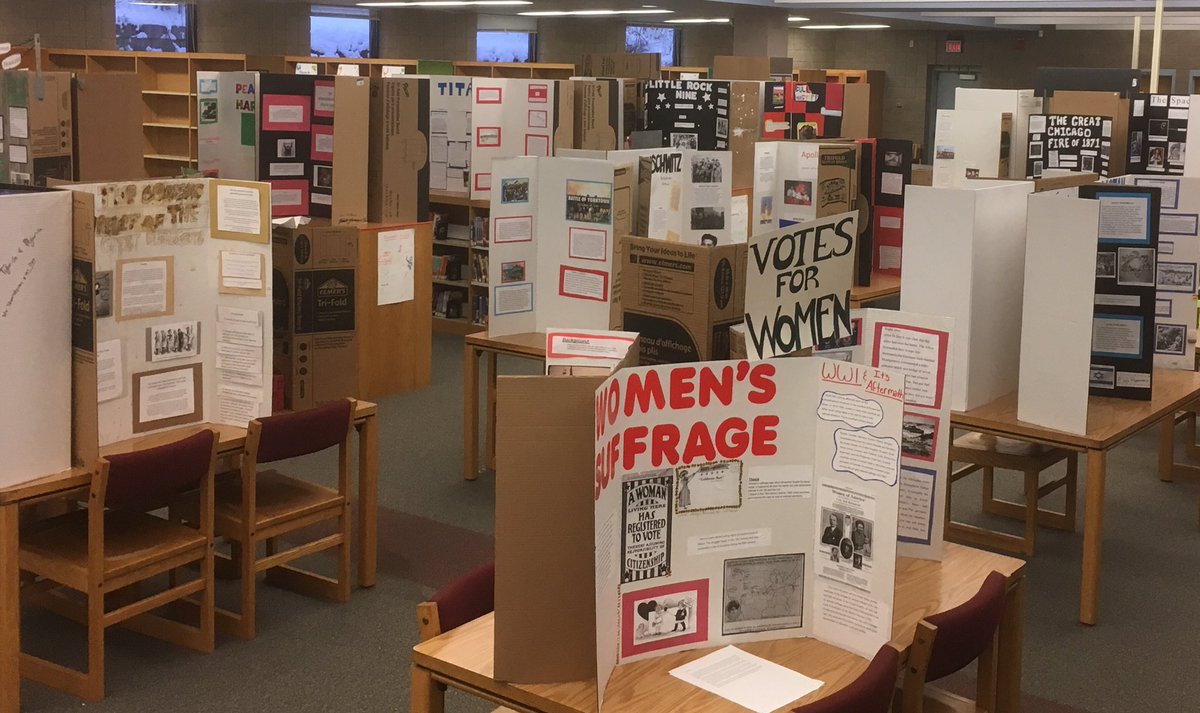 JMMaldonadoP's tweet photo. @ErickBoe, Mr. Sharstrom, and Mr. Obrien have been working with 7th grade students on a choice history topic for weeks. Let the countdown to peer presentations begin! #SPPSinspiredlearning #criticalthinking #civicmindedness #historyday https://t.co/xLlXQ5DSd7