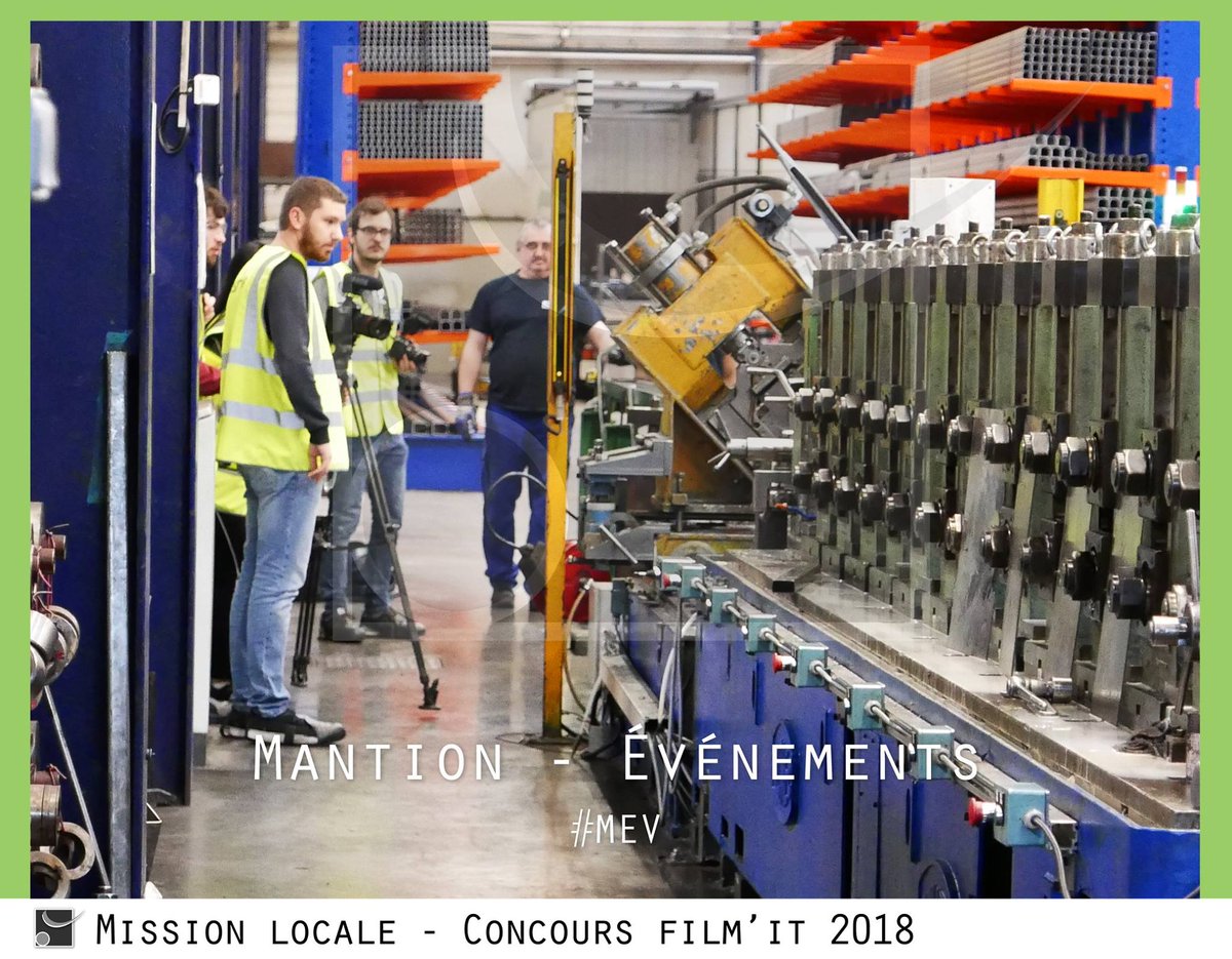 uimm_fc's tweet photo. Tournage @FestivalFilmit chez @MantionSas par la mission locale de Besançon @uimm_fc #fabriquedelavenir #industrie #concoursfilm https://t.co/NtEdoCuK6k