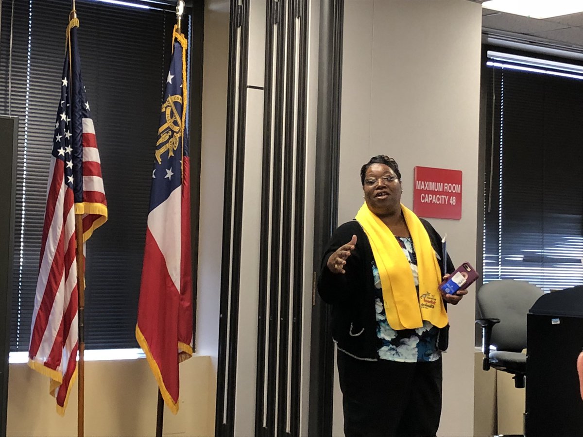 cobbapprogram's tweet photo. Pleasure hearing from Rep. Stovall from the house education committee at #apdayinga https://t.co/SBjB37RAmN