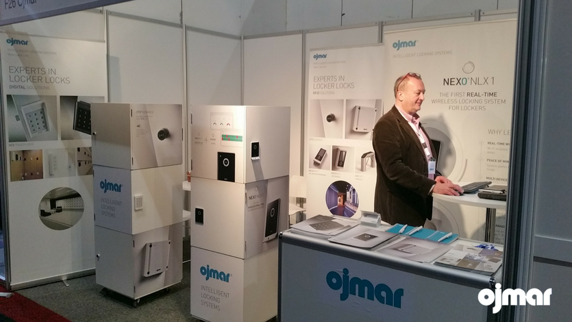 OJMAR_'s tweet image. Day 2 at @beursfacilitair 
Come and join our team @Jeankesvero and @dvarelalmeida to discover the first on-line wireless system in the market: NEXO NLX1. 
Visit us at Hall 1 F26
#Facilitair2018 #Ojmar #IntelligentLockingSystems