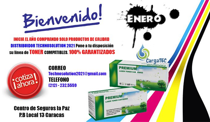 DTech2021's tweet image. No dejes pasar nuestras ofertas en TONER COMPATIBLES...Comunícate con nosotros y solicita el modelo de tu preferencia! #Toner #caracas